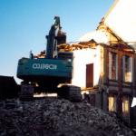 Empreinte écologique de l`habitat démolition