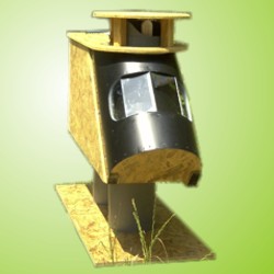 cheminée solaire prête à poser