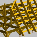 Concept structure ossature bois